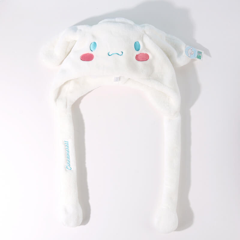 Kawaii-Cinnamoroll-Fluffy-Hat-With-Dancing-Ears