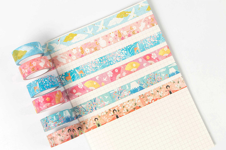 Japanese Kyoto Series Washi Tape null Voystationery