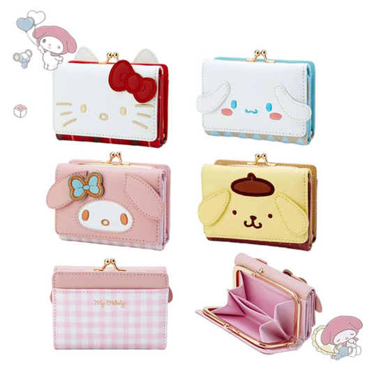 Sanrio Character Foldable Card Holder Wallet