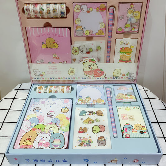 Stationery Set ( Notebook, Washi Tape, Pen, Blind Box, Sticker, Sticky Note)