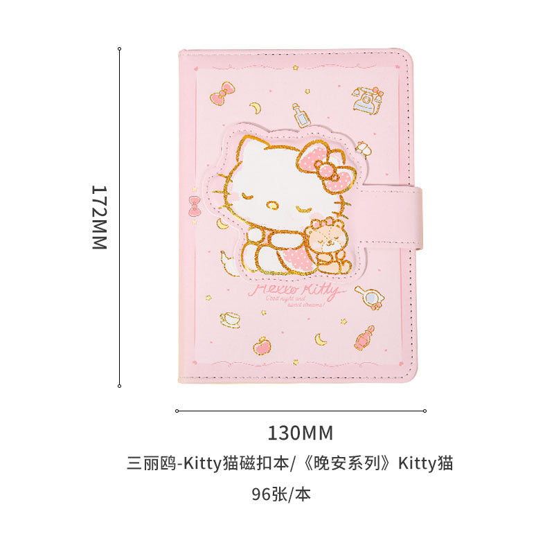 Sanrio Rubber Cover Non-date Planner Notebook