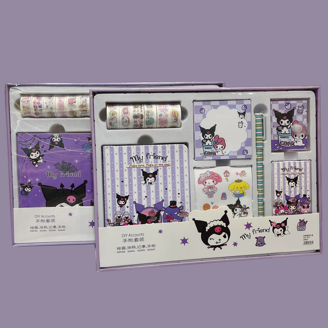 Stationery Set ( Notebook, Washi Tape, Pen, Blind Box, Sticker, Sticky Note)