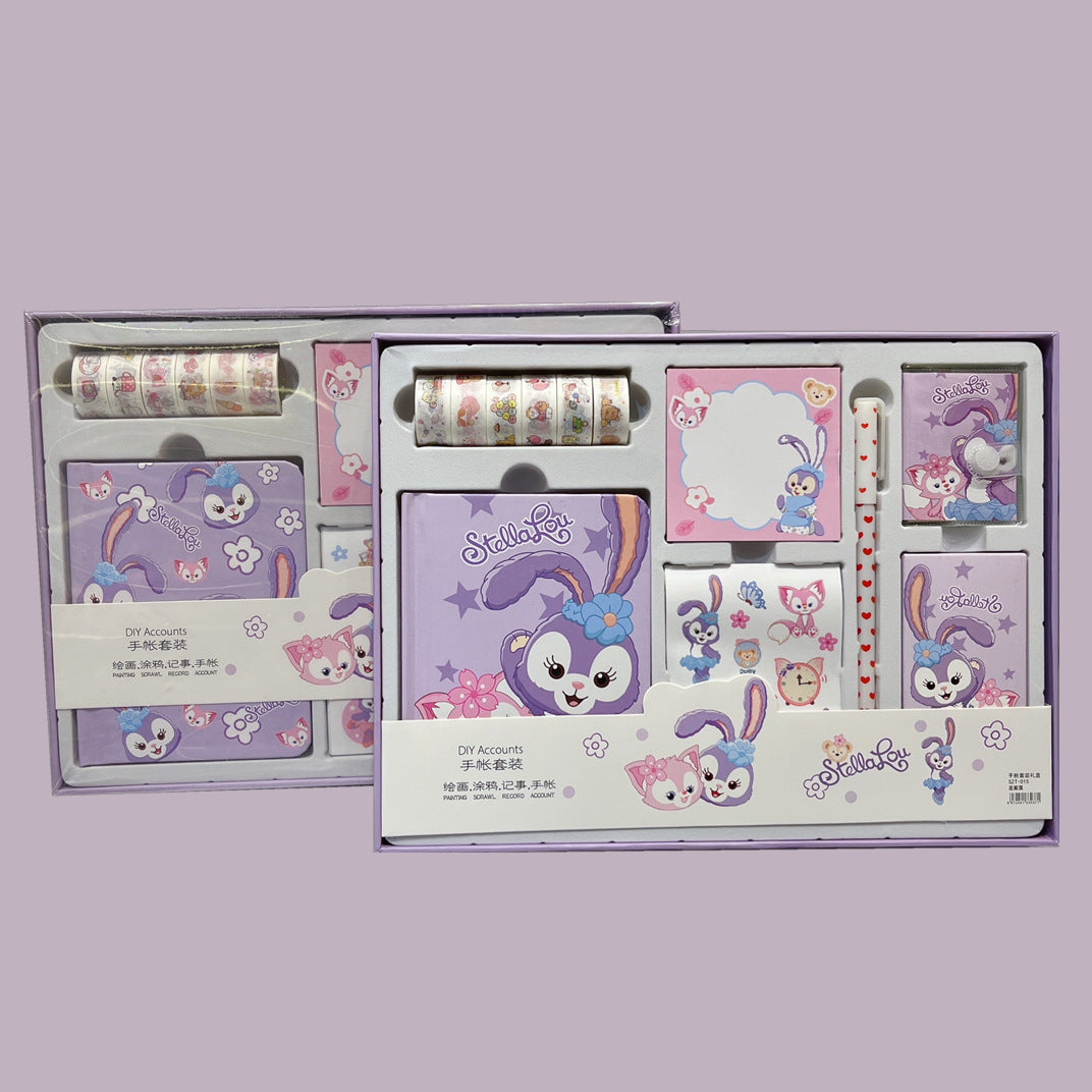 Stationery Set ( Notebook, Washi Tape, Pen, Blind Box, Sticker, Sticky Note)