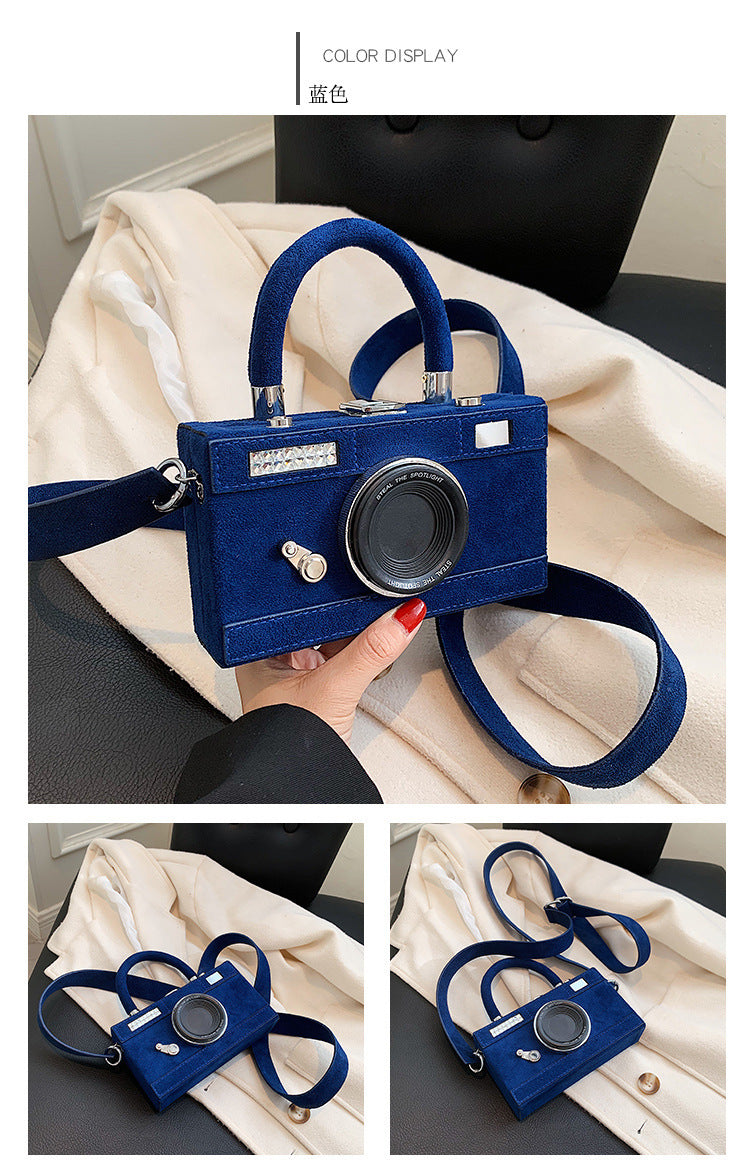 Elegant Creative Camera Design Crossbody Bag