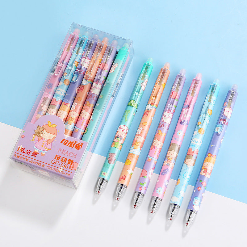 Kawaii Pattern Erasable Gel Pen