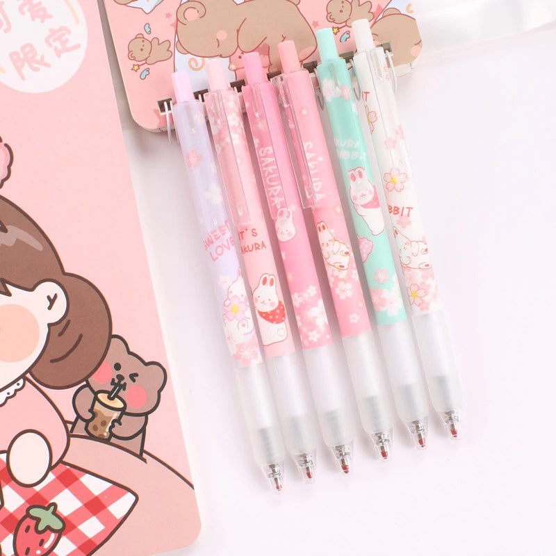 Sakura Bunny Gel Pen