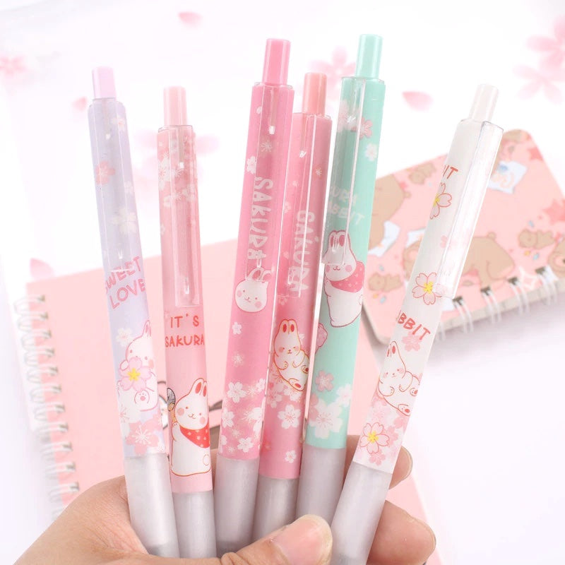 Sakura Bunny Gel Pen