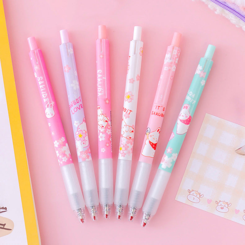 Sakura Bunny Gel Pen