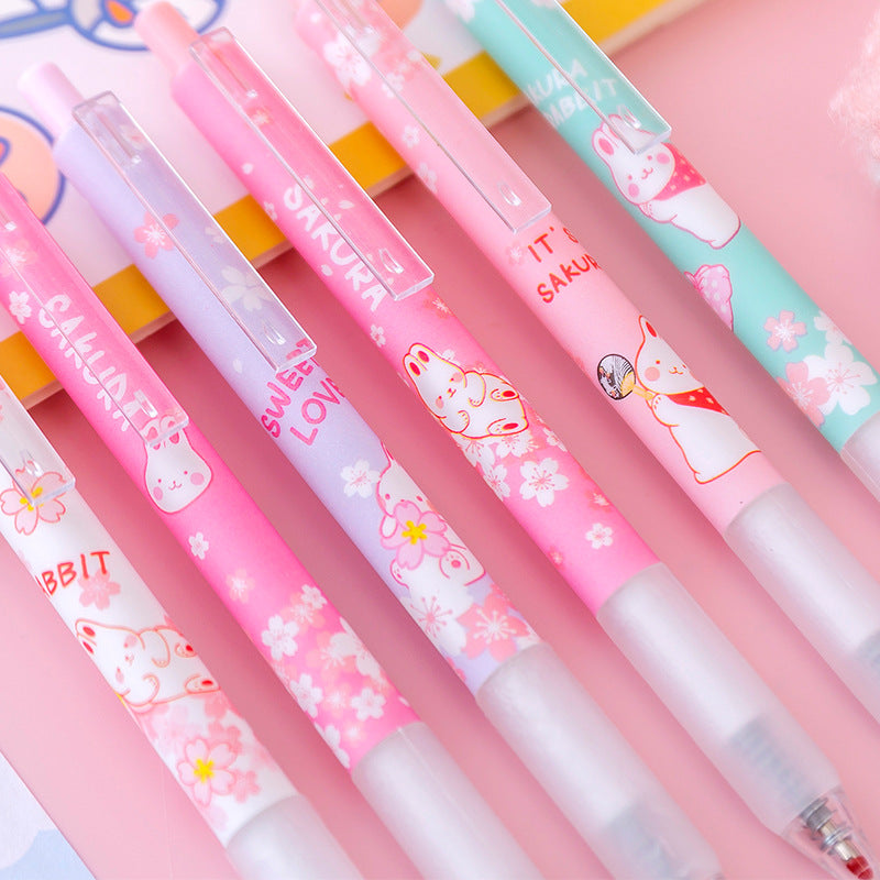 Sakura Bunny Gel Pen