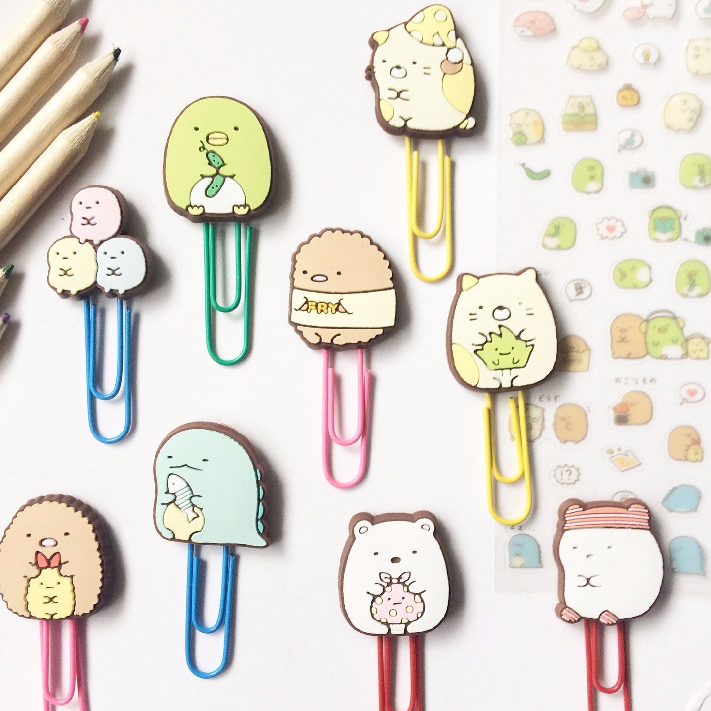 Kawaii Sumikko Gurashi Paper Clips