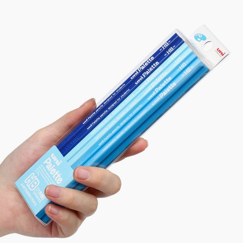 Uni Palette Pencil - Set of 12 - HB - Blue