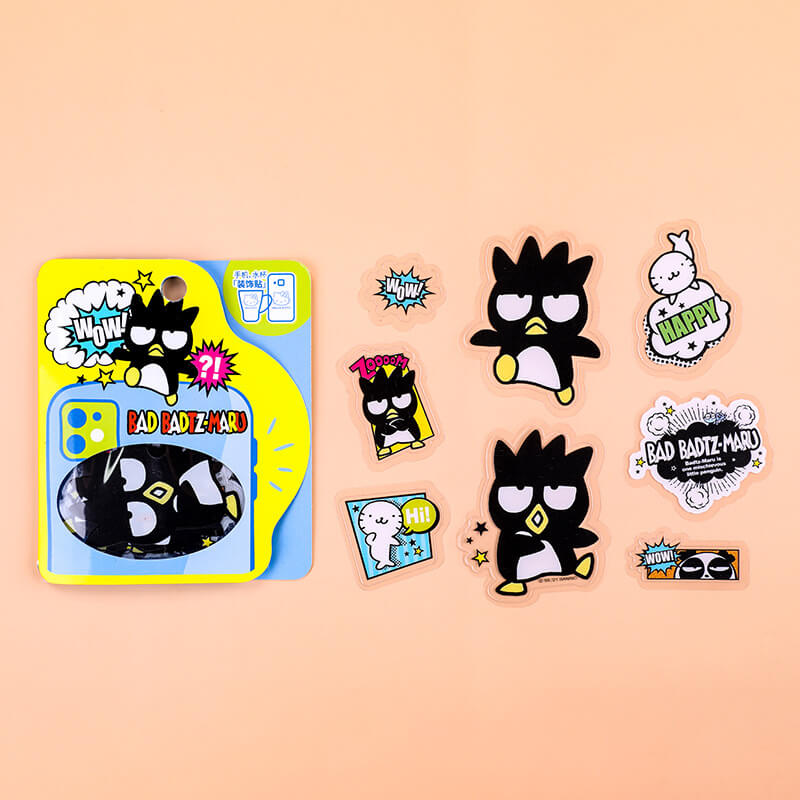 bad-badtz-maru-waterproof-sticker-flakes-phone-shaped-pack