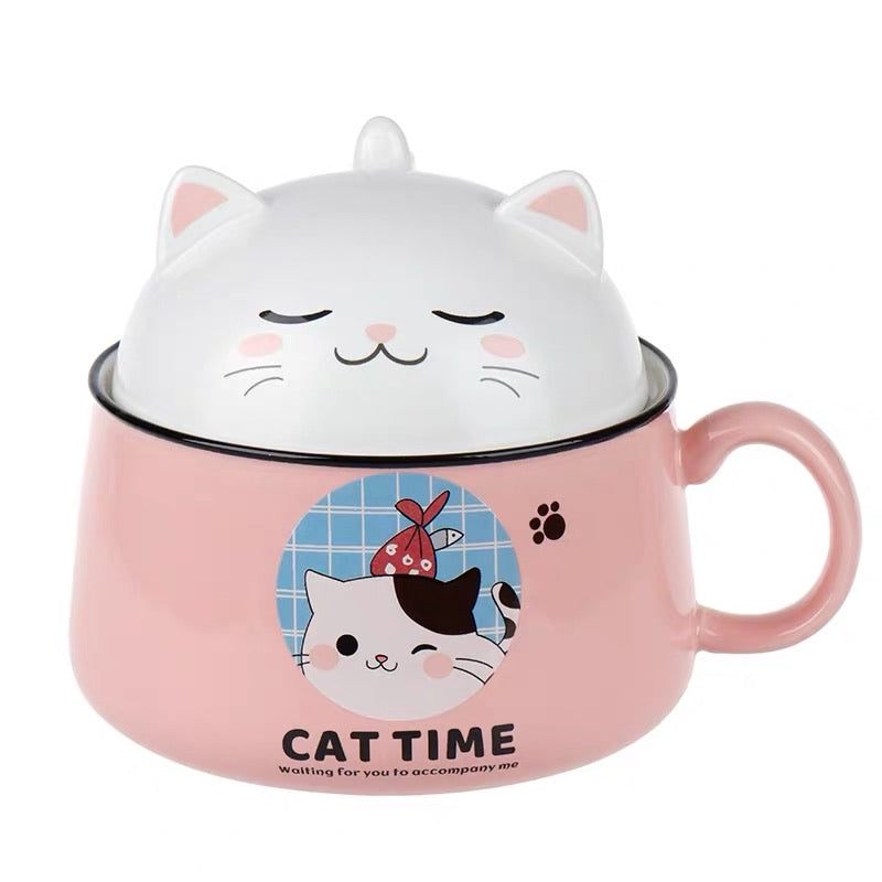 Kawaii Cat Bowl