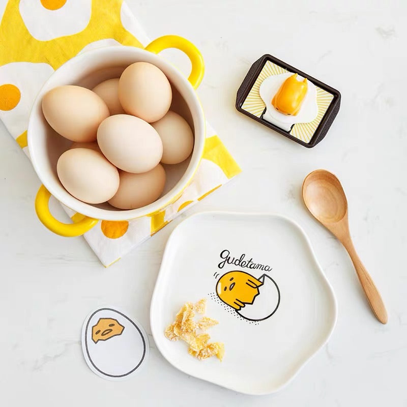 gudetama bowl lid set