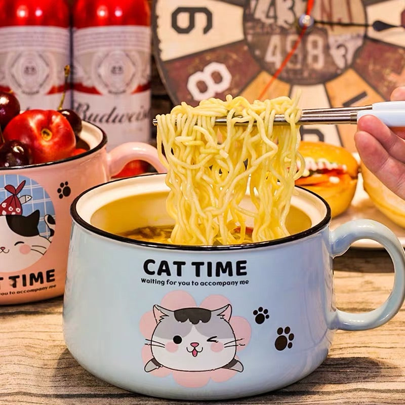 Kawaii Cat Bowl