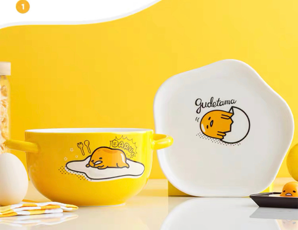 Kawaii Gudetama Bowl