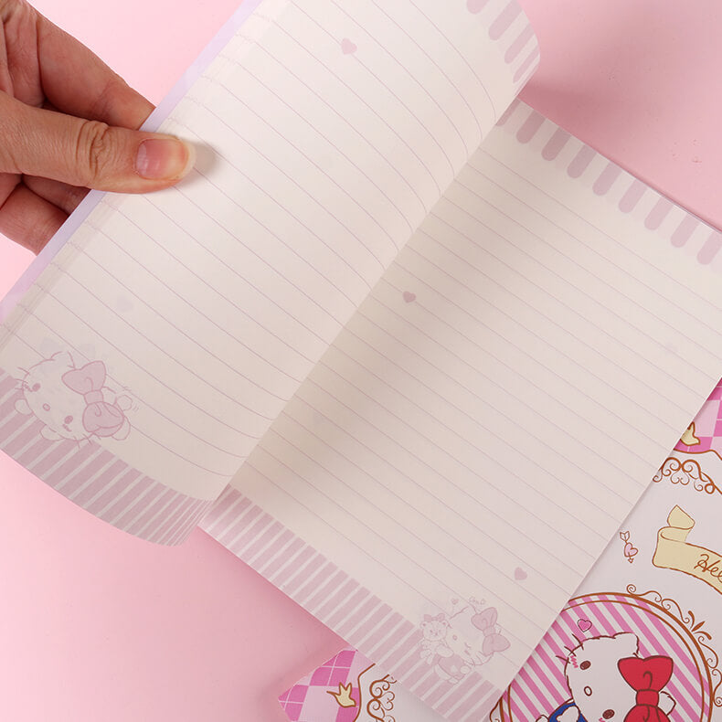 Campus Checkered Pattern Sanrio Loose-leaf Notbooks A5