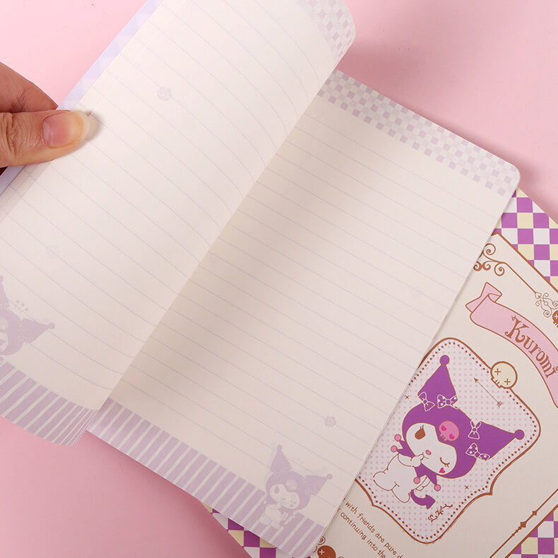 inner-page-of-kawaii-campus-checkered-pattern-kuromi-spiral-binder-notbooks-a5