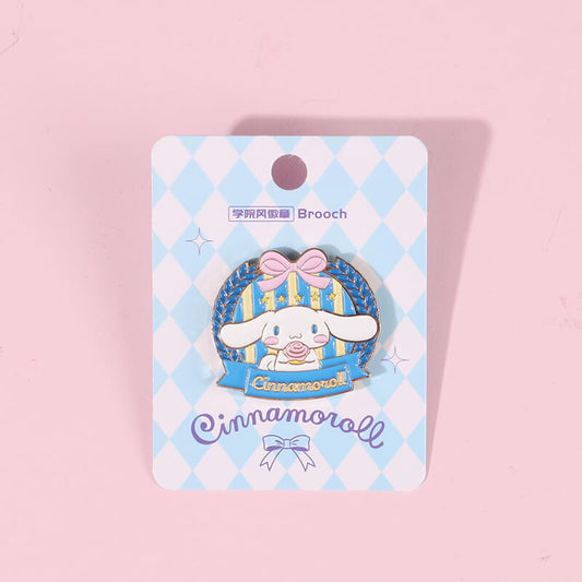 kawaii-cute-cinnamoroll-college-style-metal-brooch