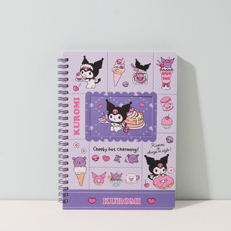 kawaii-dessert-kuromi-loose-leaf-notebook-A5