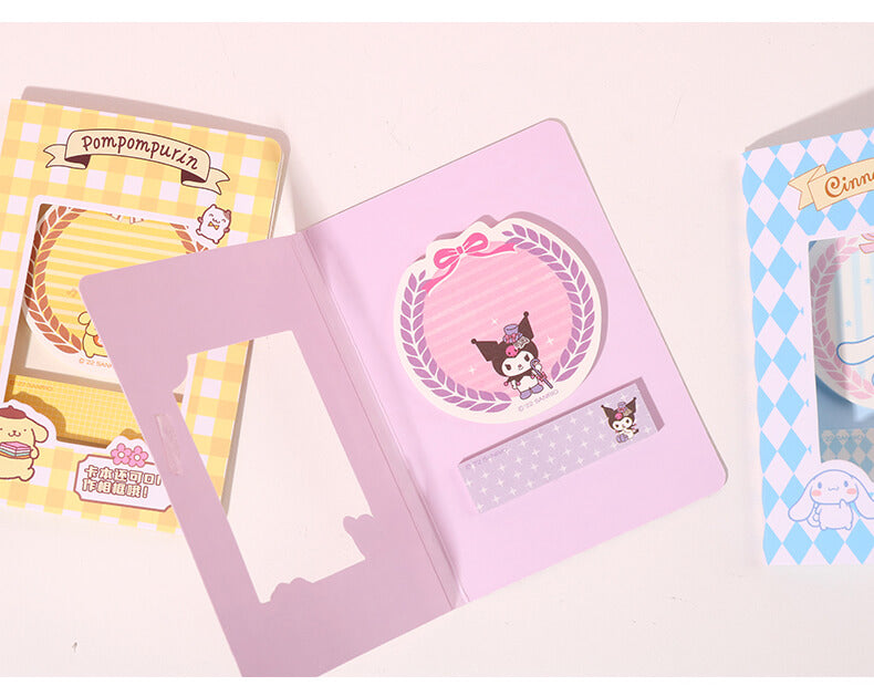 kawaii-kuromi-sticky-notes-round-and-rectangle-shaped