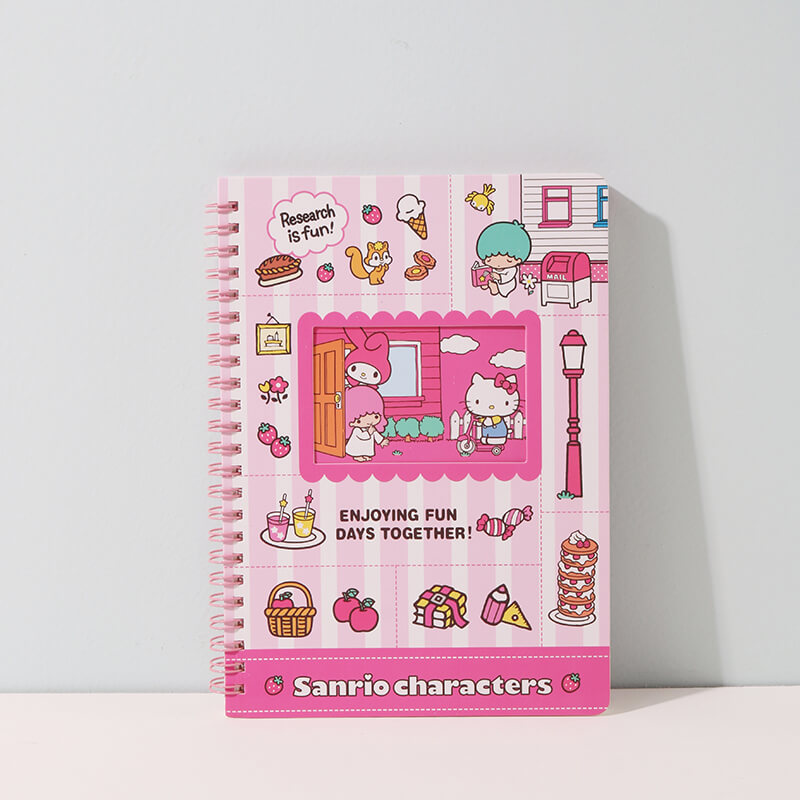 kawaii-sanrio-family-loose-leaf-notebook-A5