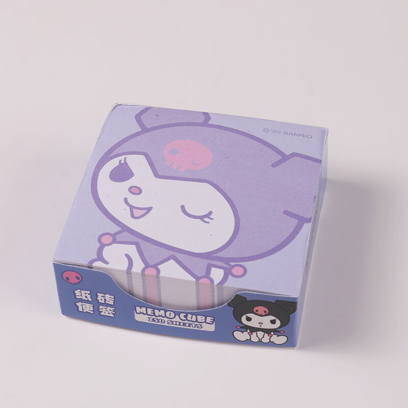 kuromi-memo-pad-cube-250-sheets