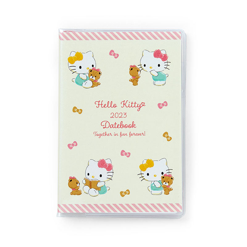 Japan Sanrio My Melody / Kuromi / Little Twin Stars / Hello Kitty / Cinnamoroll 2023 Mini Monthly Schedule Book / Planner